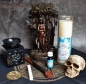 Preview: Hexenshop Dark Phönix Magic of Brighid Ritual Glaskerzen Set Hellsichtigkeit